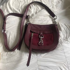 Rebecca Minkoff dog clip saddle bag